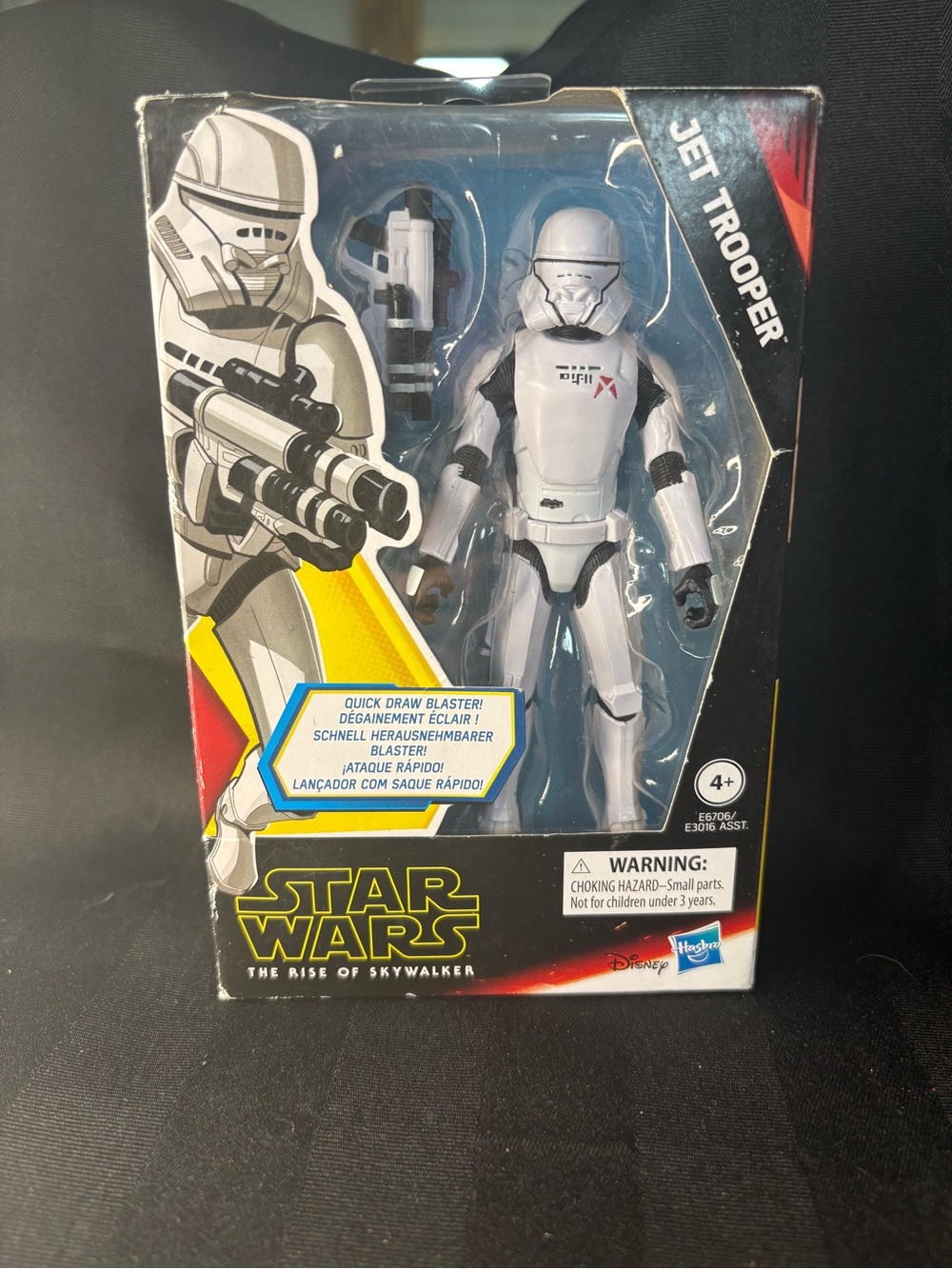 Hasbro Star Wars Jet Trooper Action Figure - White & Black